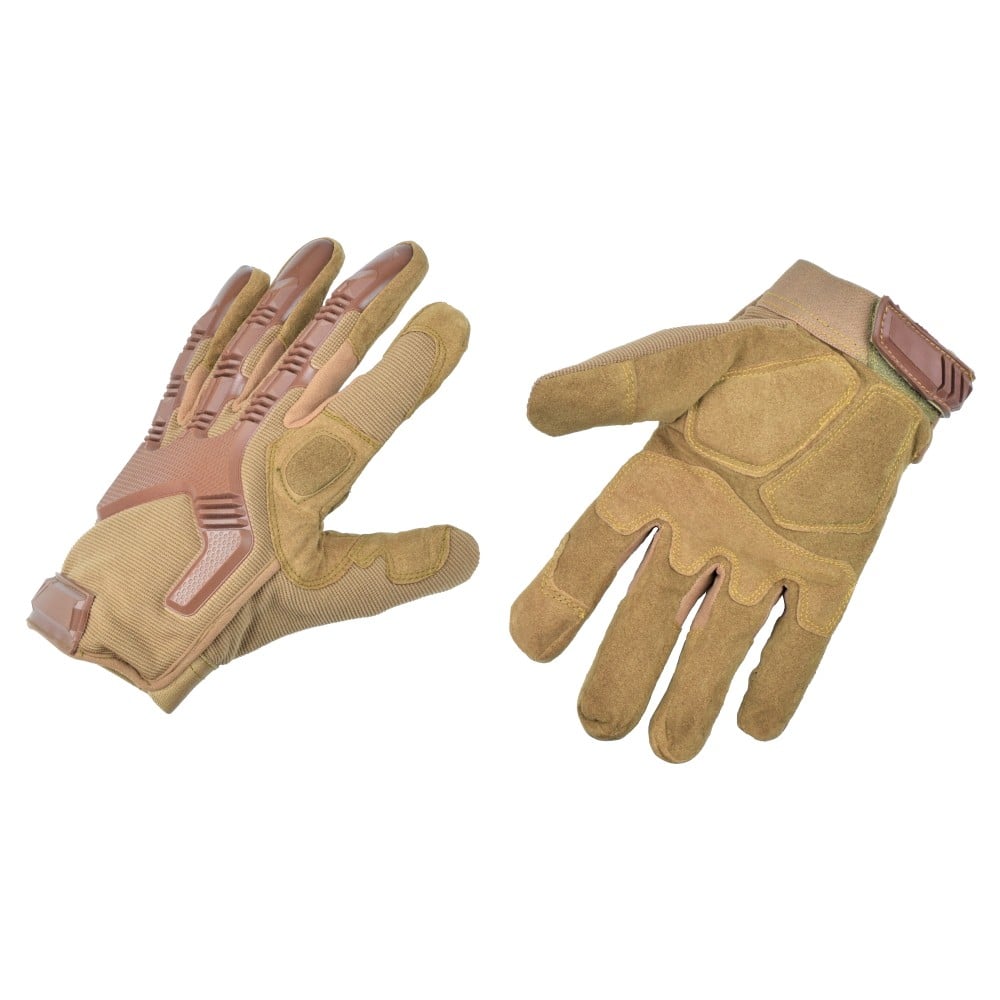 Guanti Tattici Warrior 167 Tan di JS-TACTICAL