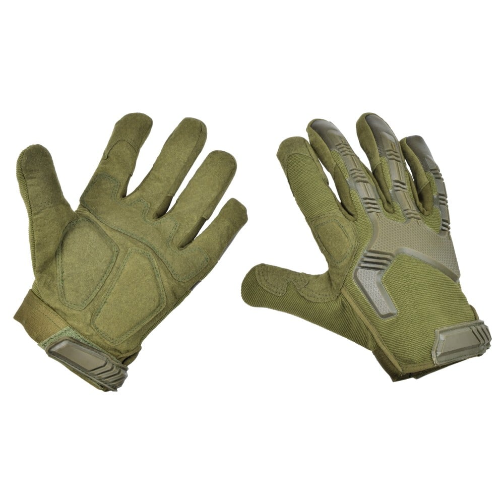 Guanti Tattici Warrior 167 Olive Drab di JS-TACTICAL