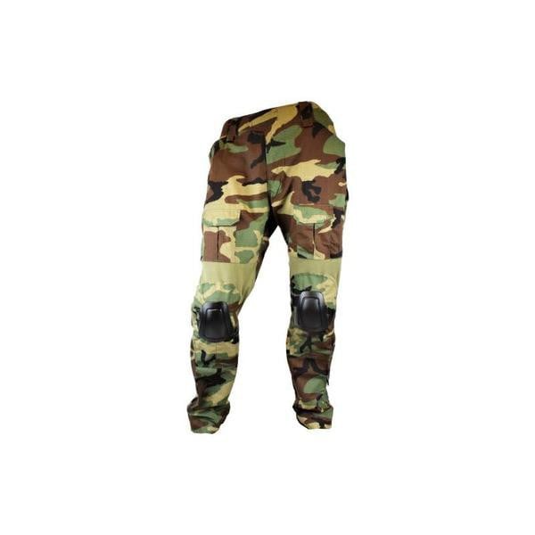 Pantalone Combat JS Warrior Woodland Taglia M di JS-TACTICAL