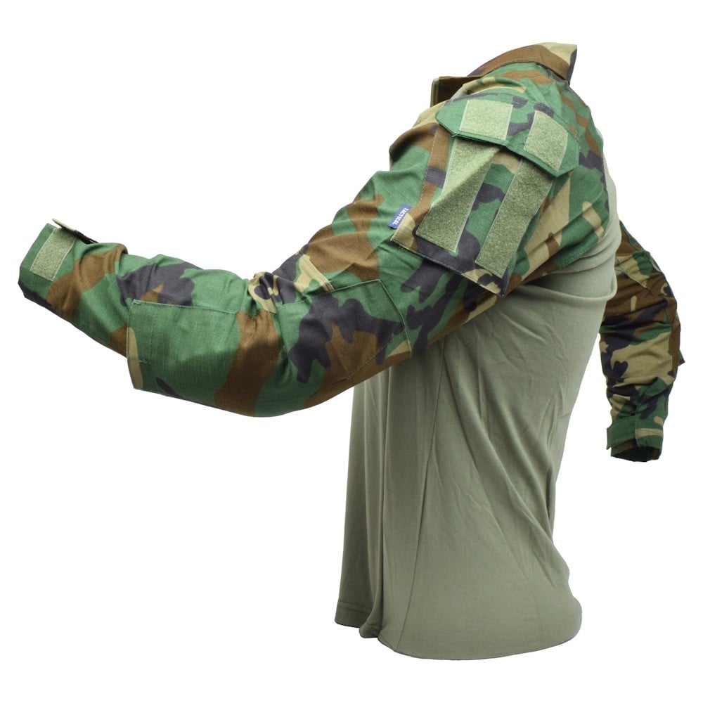 Mimetica Combat JS Warrior Woodland XXL di JS-TACTICAL