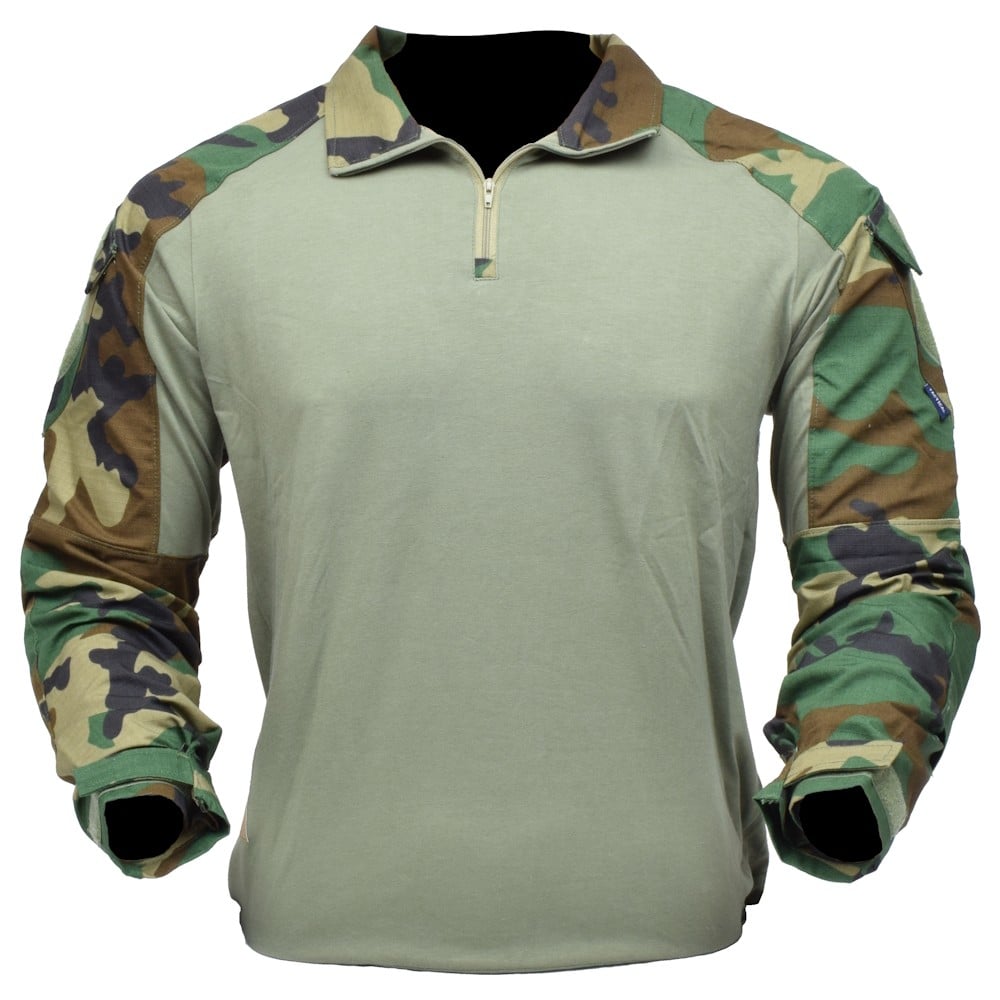 Mimetica Combat JS Warrior Woodland XXL di JS-TACTICAL