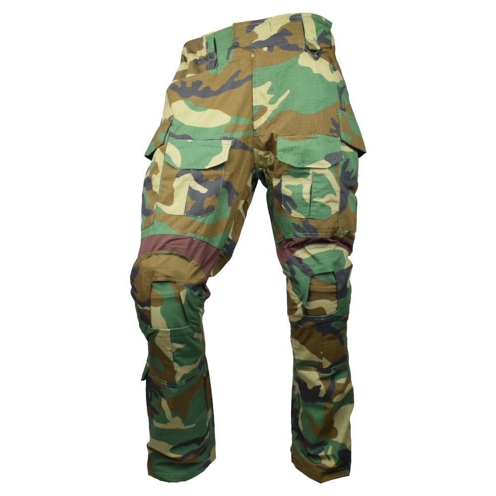 Mimetica Combat JS Warrior Woodland XXL di JS-TACTICAL
