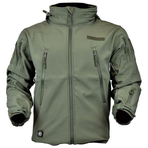 Giacca Shark Skin Verde Taglia S di JS-TACTICAL