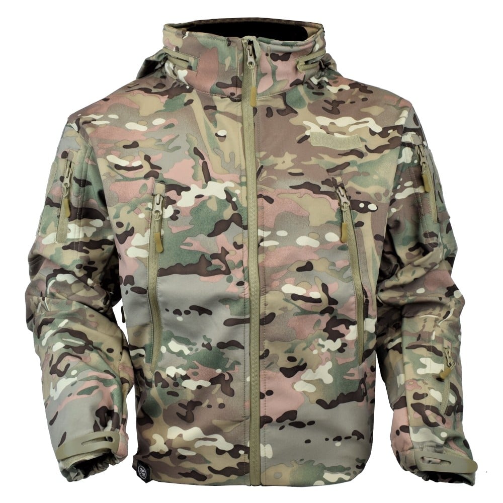 Giacche Shark Skin Multicam Taglia XXXL di JS-TACTICAL
