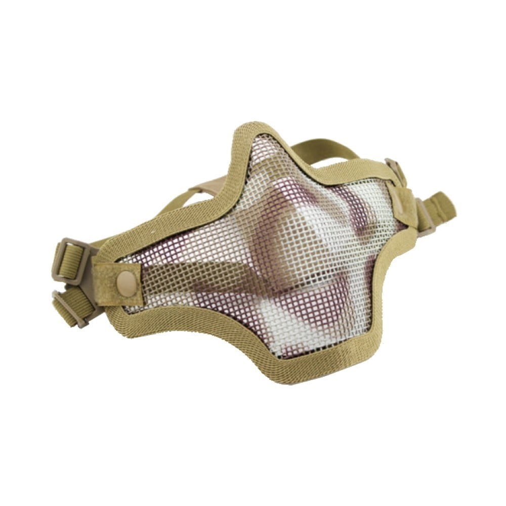 Maschera con Rete Metallica Desert di WOSPORT