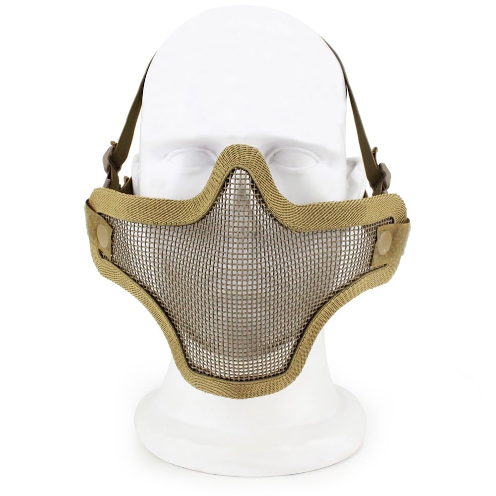 Maschera con Rete Metallica Tan di WOSPORT