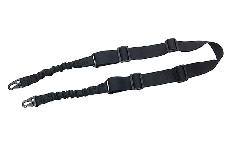 Cinghia Tattica Bungee 2 pkt - Nera di 8FIELDS