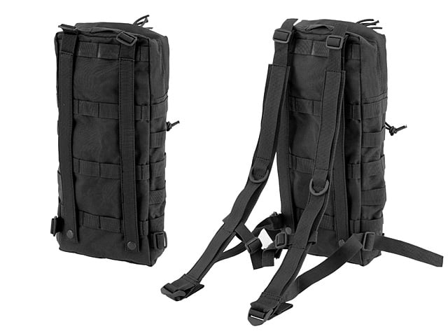 Tactical Hydration Carrier MOLLE - Black di 8FIELDS
