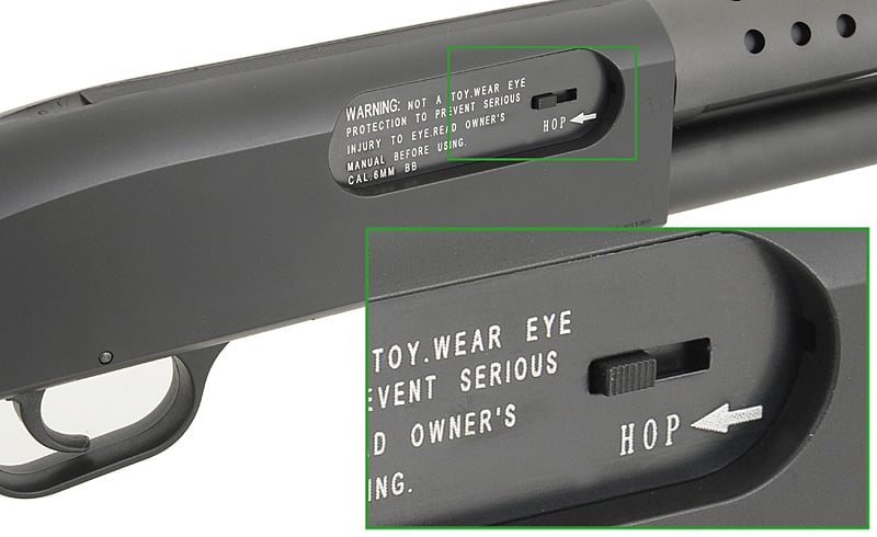 M58A Pump Shotgun - Black di DOUBLE EAGLE