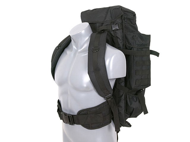 Zaino Tattico 40L - Nero di 8FIELDS