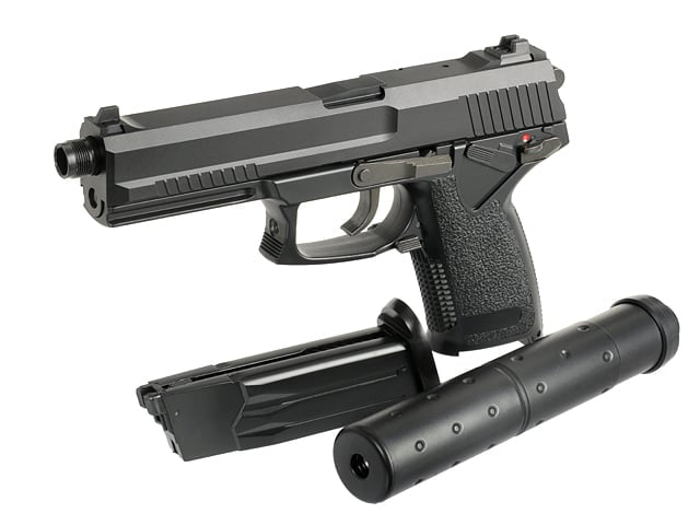 Replica pistola SOCOM con silenziatore di STTI