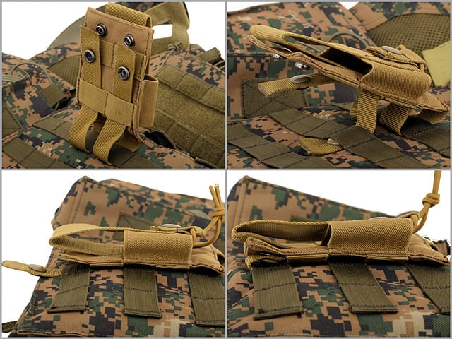 Radio Pouch Olive di 8FIELDS