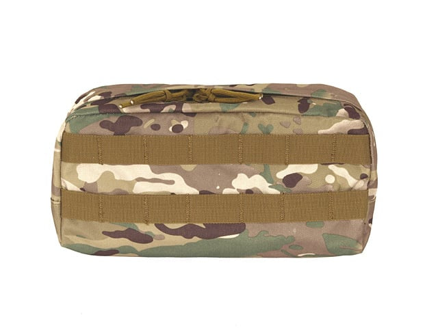 Big Utility Pouch Multicamo di 8FIELDS