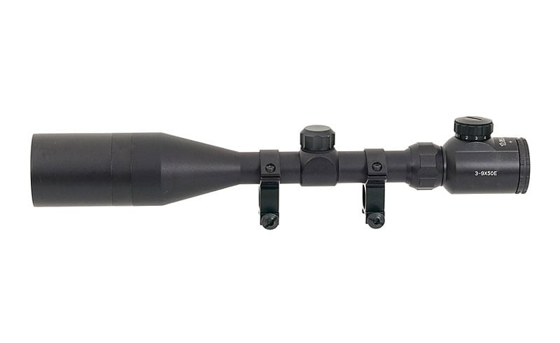 Telescopio 3-9x50E con reticolo illuminato di PCS