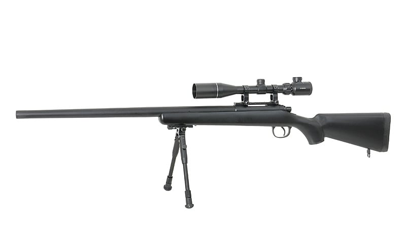 Ottica 3-9x40E con anelli di montaggio alti di PCS