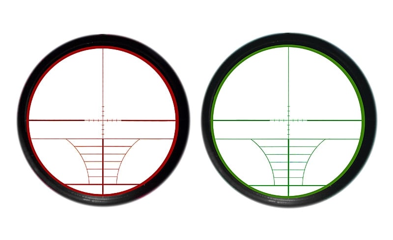 Ottica 3-9x32E con anelli di montaggio alti di PCS