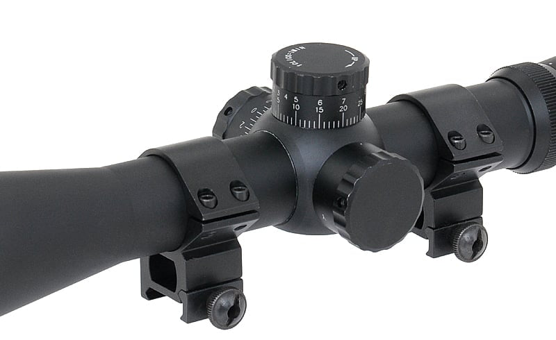 Scope M3 3.5-10x50 con reticolo illuminato di PCS
