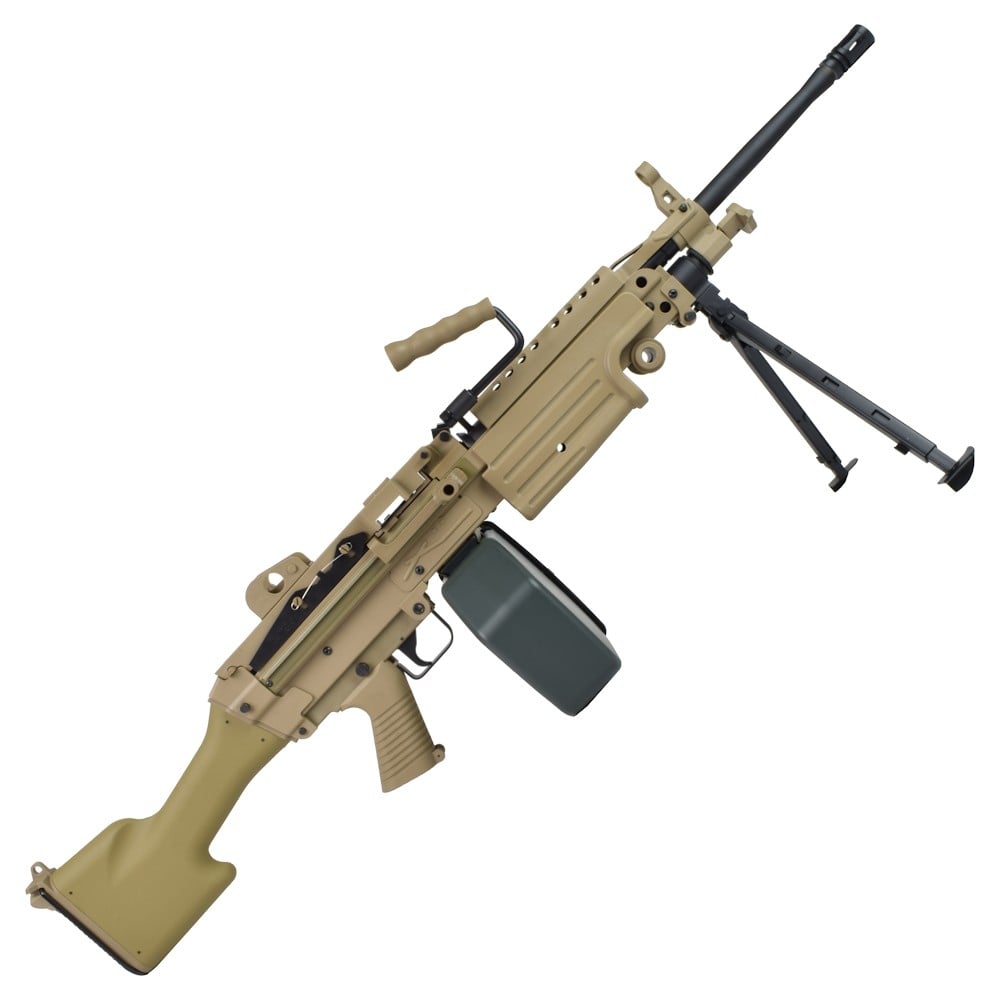 Fucile Elettrico M249-MK2 Dark Earth di A&K