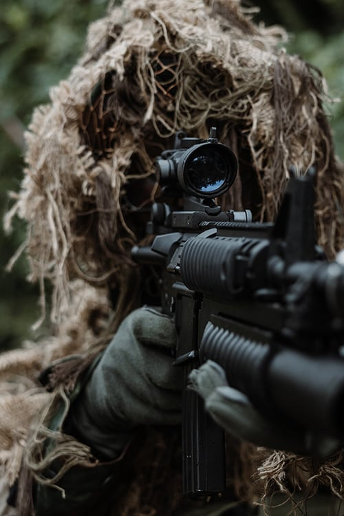 Replica ACOG Red Dot Sight di PCS
