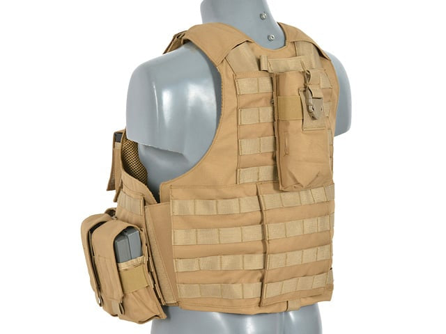 Gilet Tattico Combat Modular Armor System di 8FIELDS