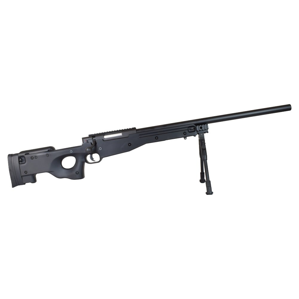Fucile Sniper a Molla con Bipiede Nero di WELL