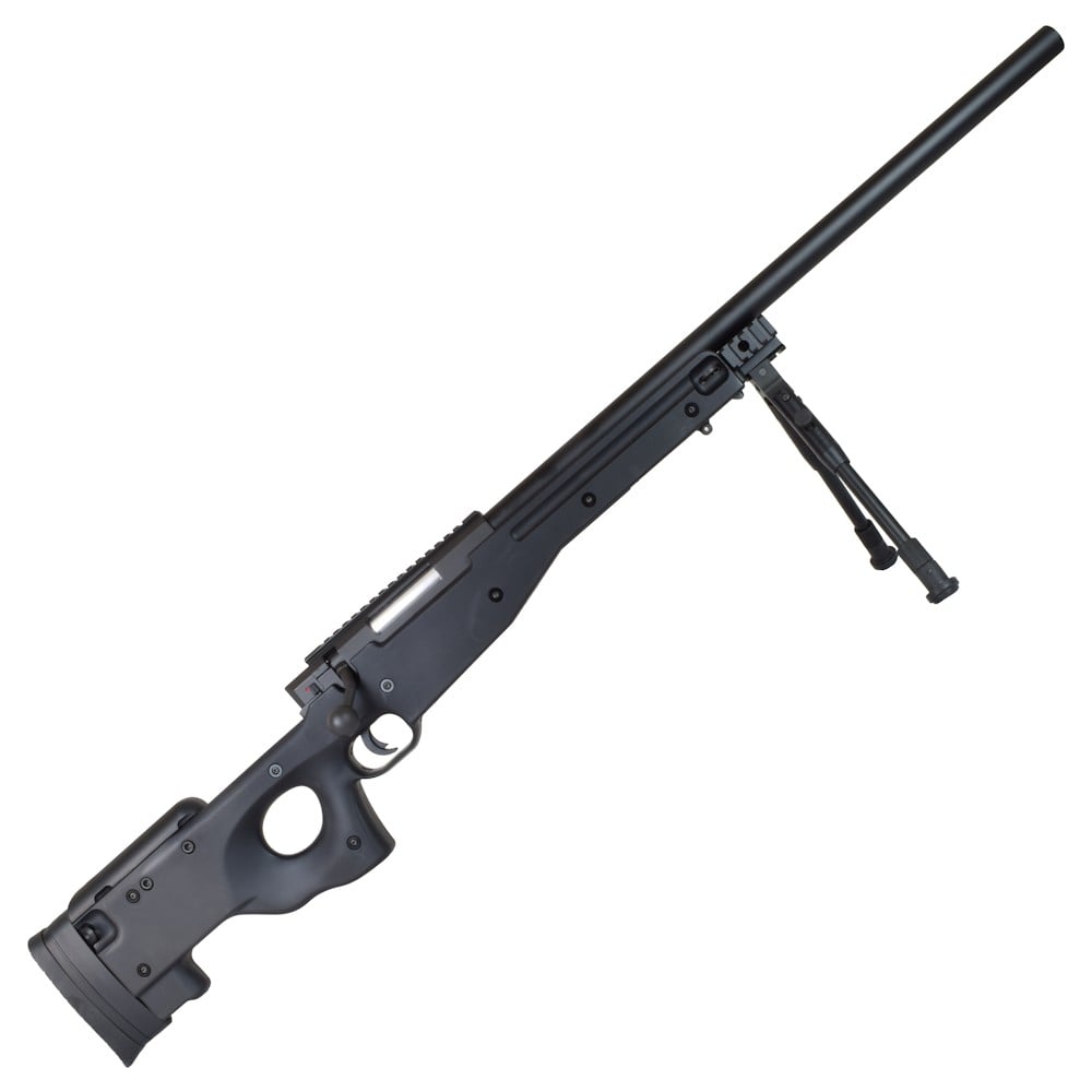 Fucile Sniper a Molla con Bipiede Nero di WELL