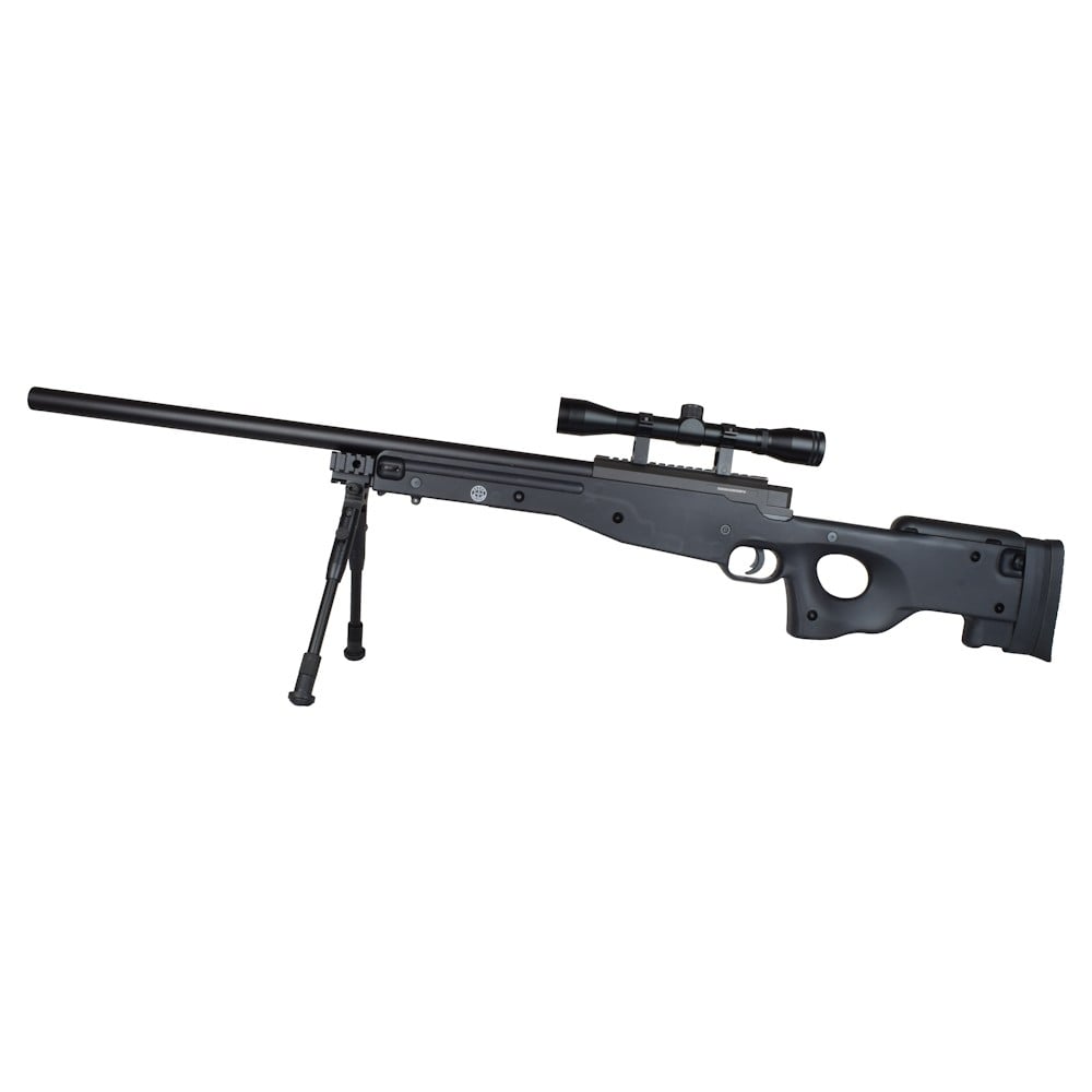 Fucile Sniper a Molla con Bipiede e Ottica 4x32 di WELL
