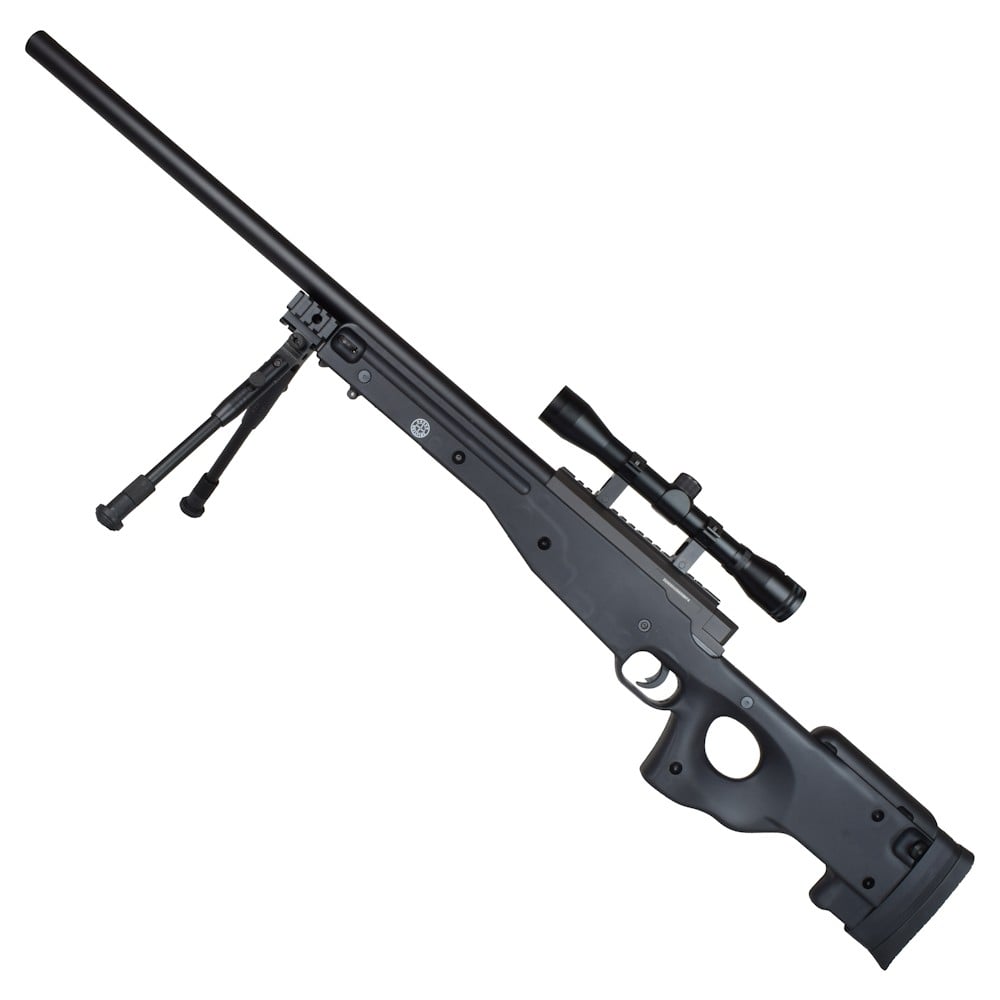 Fucile Sniper a Molla con Bipiede e Ottica 4x32 di WELL