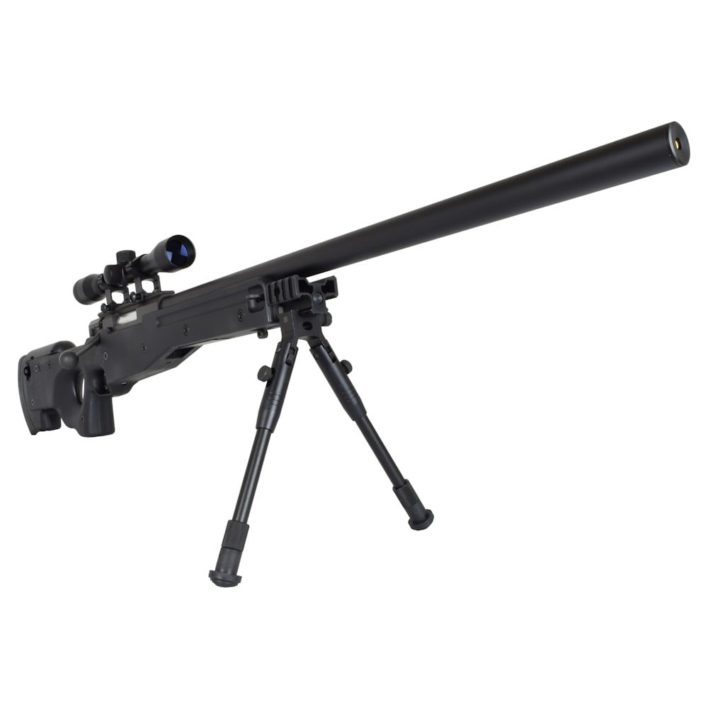 Fucile Sniper a Molla con Bipiede e Ottica 4x32 di WELL