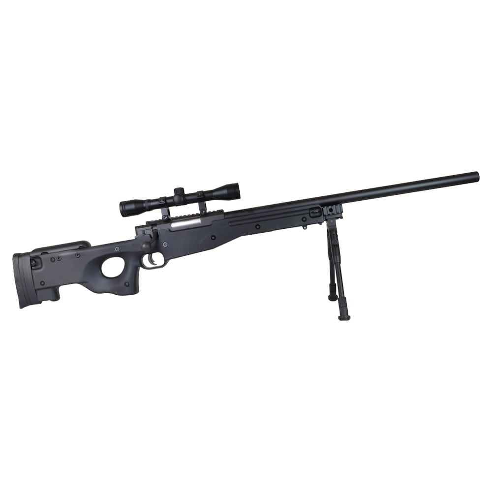 Fucile Sniper a Molla con Bipiede e Ottica 4x32 di WELL
