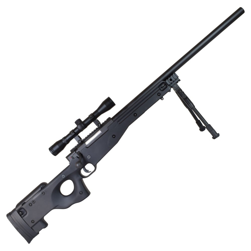 Fucile Sniper a Molla con Bipiede e Ottica 4x32 di WELL