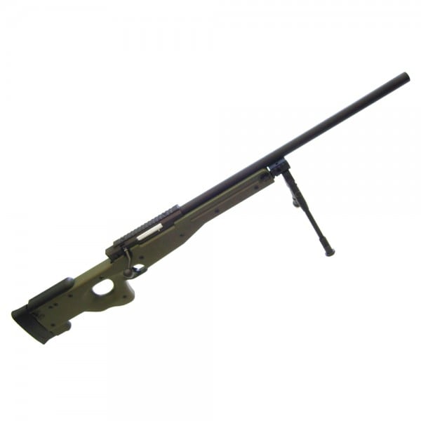 Fucile Sniper a Molla con Bipiede Olive Drab di WELL