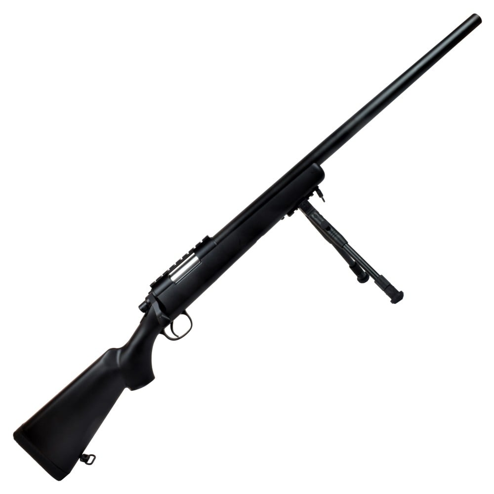 Fucile Sniper a Molla con Bipiede Nero di WELL