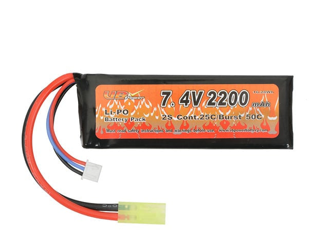 Batteria Li-Po 2200mAh 7,4V di VICTORY BATTERY