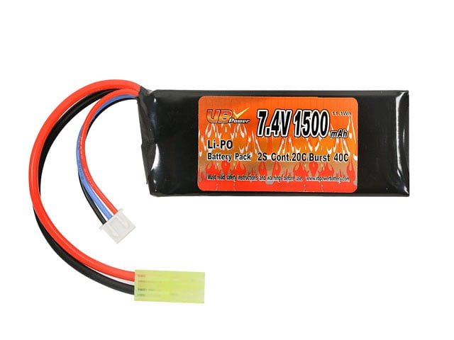 Batteria Li-Po 1500mAh 7,4V 20/40C di VICTORY BATTERY