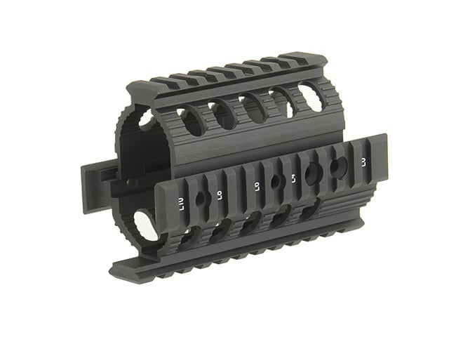 Handguard AK74U Quad-Rail di CYMA