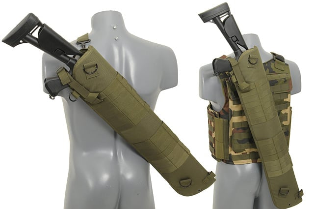Back Scabbard per Shotgun - Coyote di 8FIELDS