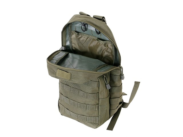 Zaino Idratazione 3L MOLLE - Olive di 8FIELDS