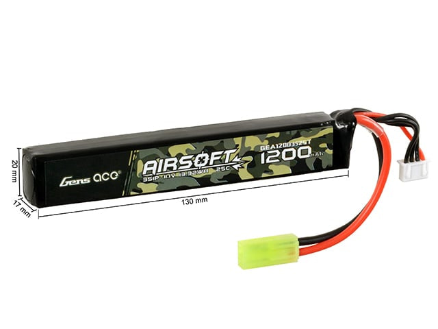 Batteria LiPo 11.1V 1200mAh di GENS ACE