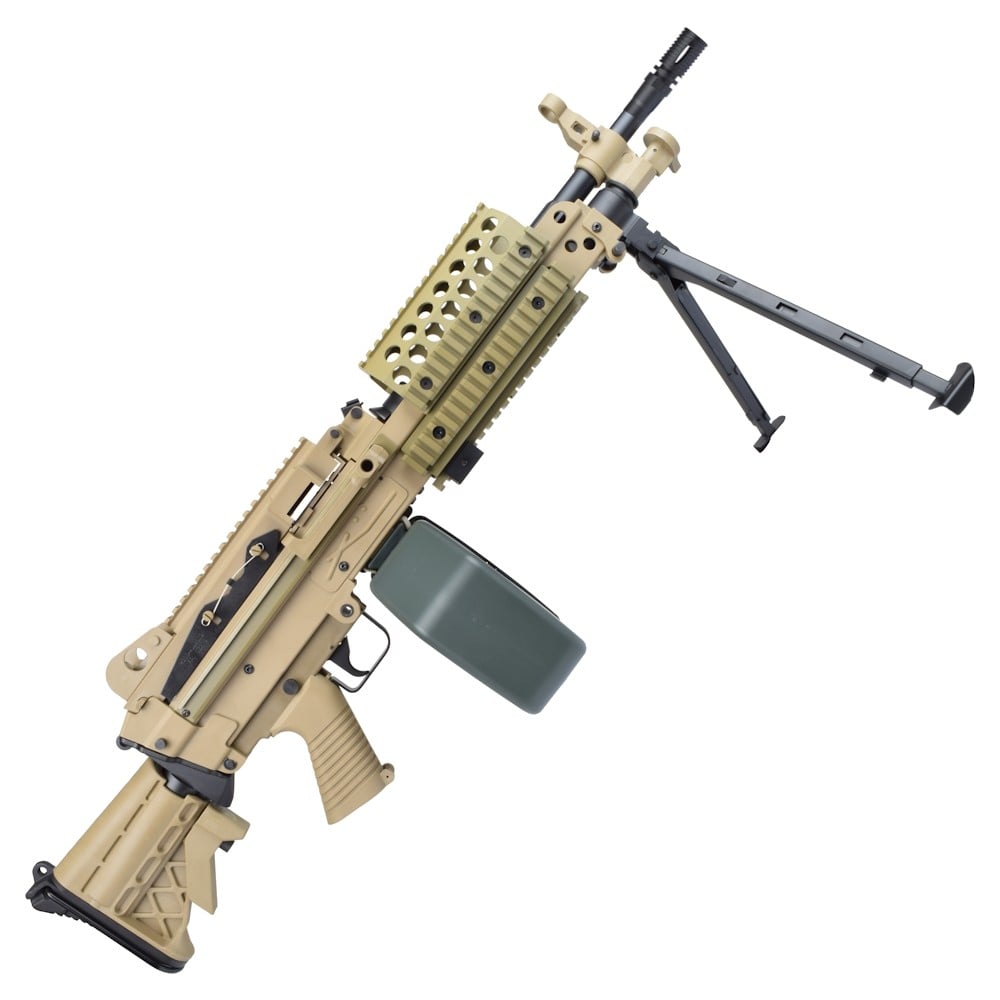 Fucile Elettrico MK46 Dark Earth di A&K