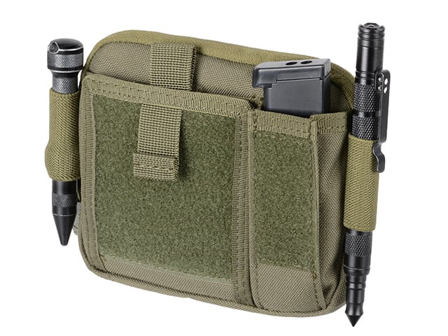Admin Pouch Olive di 8FIELDS