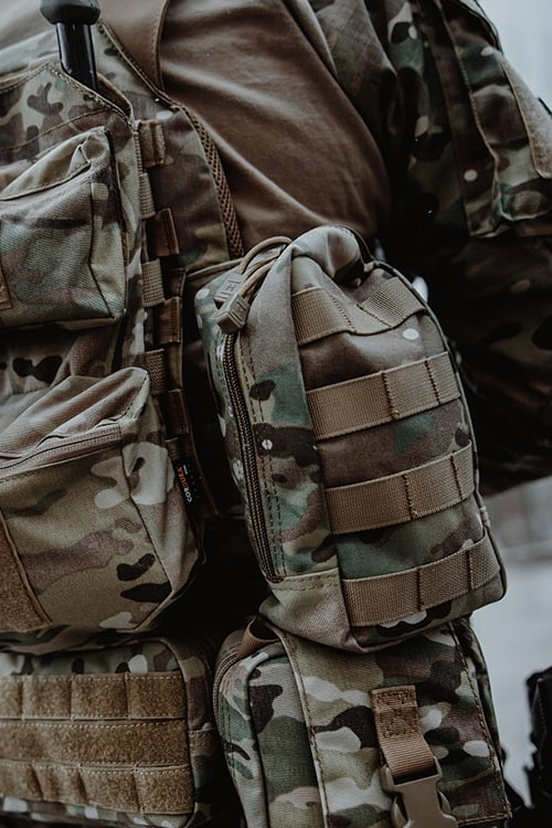 GP Pouch Multicamo di 8FIELDS