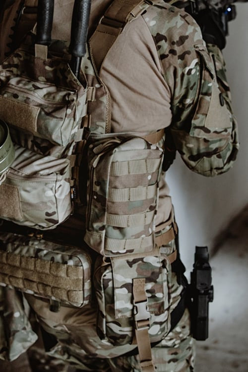 GP Pouch Multicamo di 8FIELDS