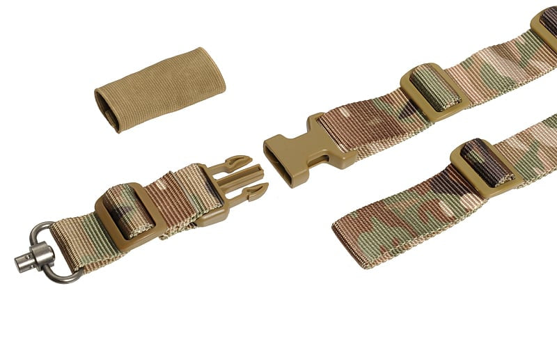 QD Swivel Sling Adapter Multicamo di 8FIELDS