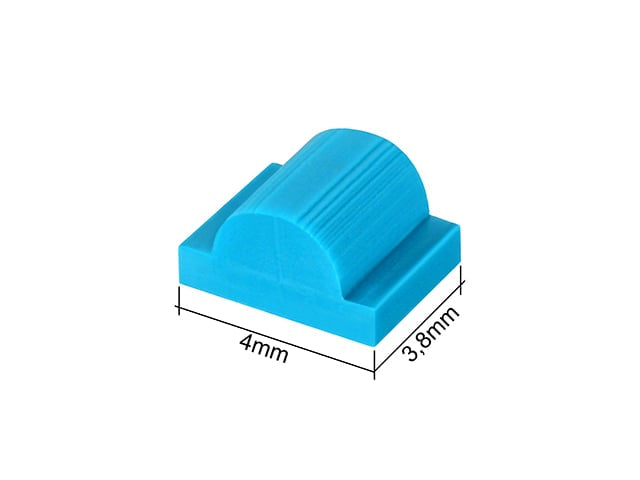 Flat Hop-Up Nub 4mm di HADES AIRSOFT