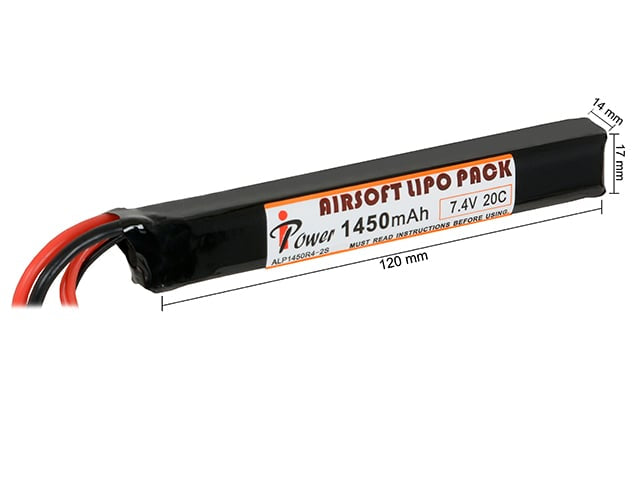 Batteria Li-Po 1450mAh 7.4V di IPOWER