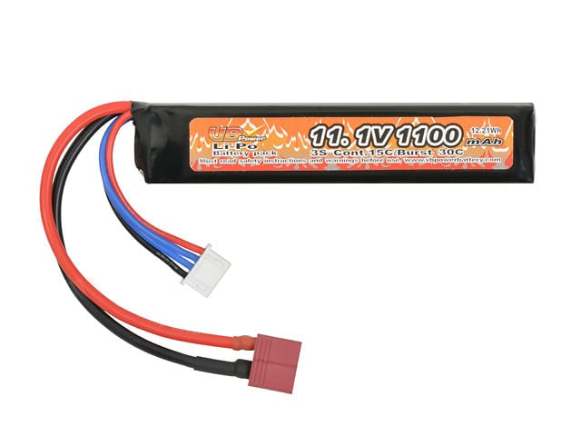 Batteria Li-Po 1100mAh 11,1V 15/30C di VICTORY BATTERY