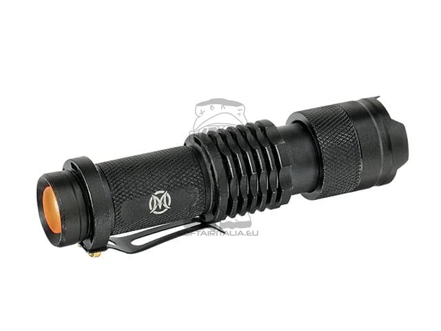 Mini torcia telescopica nera di WADSN