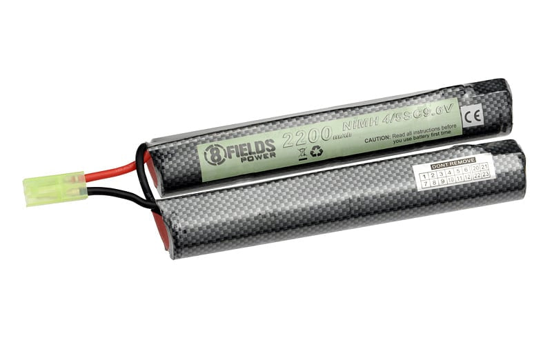 Batteria VB-NiMH 9.6V 2200mAh di 8FIELDS