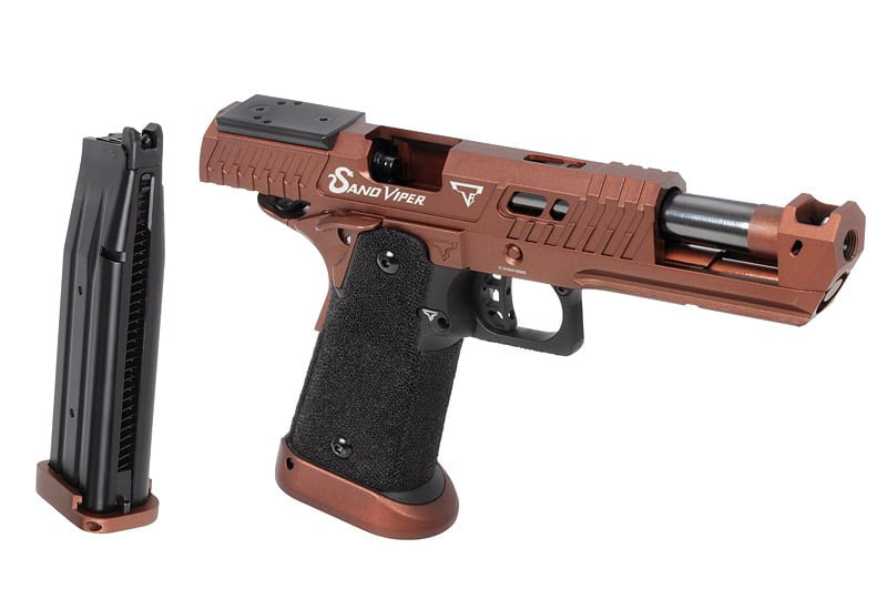 Pistola GBB TTI Sand Viper di JAG ARMS
